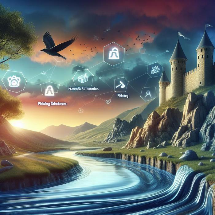 automated malware analysis, phishing takedowns, SOAR playbook