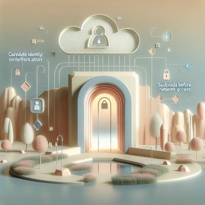 candidate identity verification, pre-network access security, hiring fraud prevention